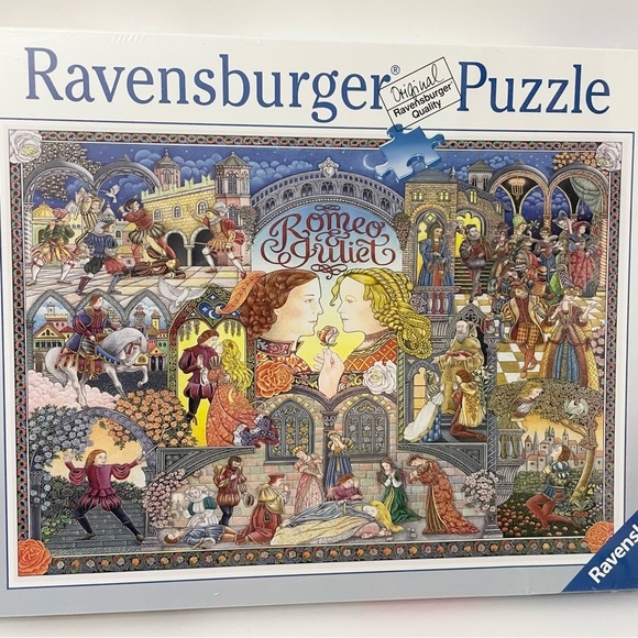 Ravensburger Puzzle Romeo and Juliet 100 piece Jigsaw Sealed - Picture 2 of 13